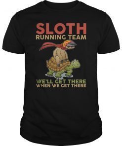 Sloth Running Team Unisex Shirt