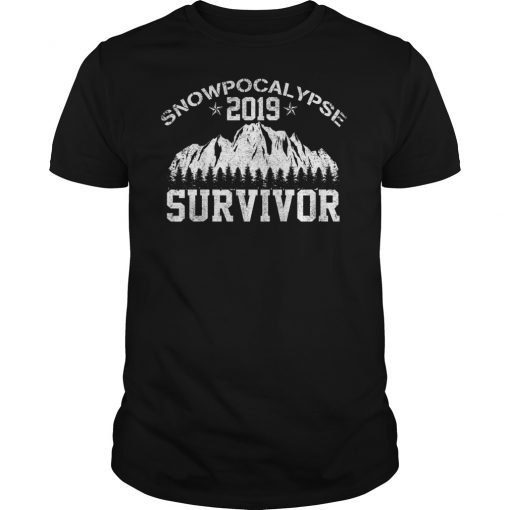 Snoqualmie Snowpocalypse 2019 Survivor T-Shirt