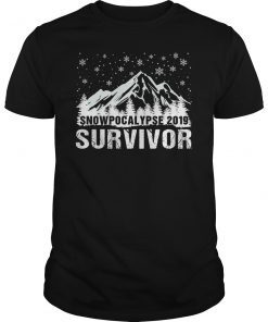 Snoqualmie Snowpocalypse 2019 Survivor Tee Shirt