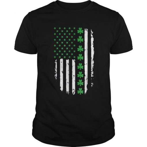 St. Patrick's Day Irish American Flag Shirt