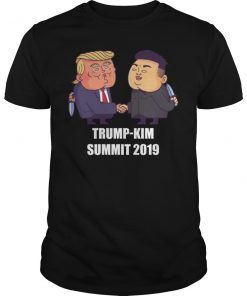Summit 2019 Donald Trump Kim Jong Un Shirt