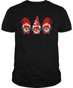 Three Gnomes Holding Funny Shirt