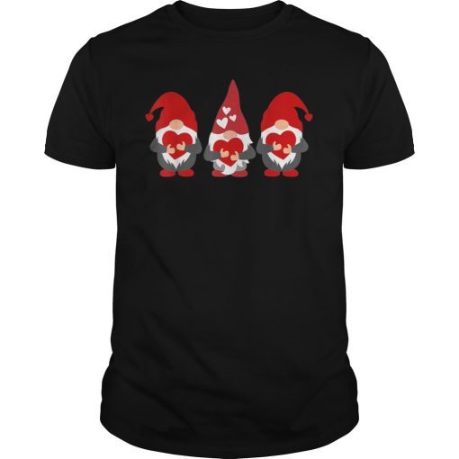 Three Gnomes Holding Funny Shirt