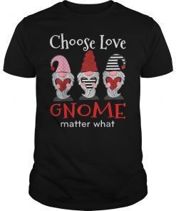 Three Gnomes Holding Shirt