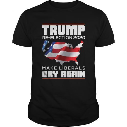 Trump 2020 Shirt I Voted Trump Flag Tee MAGA Shirt