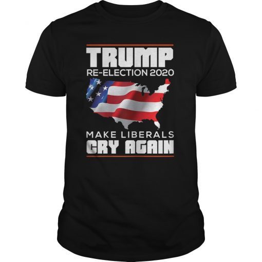 Trump 2020 Shirt I Voted Trump Flag Tee MAGA Shirt