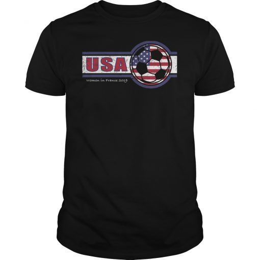 USA Women 2019 Soccer Futbol T-Shirt