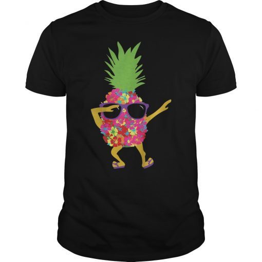 Unisex Men's Dabbing Cool Sunglasses Pineapple Shirt