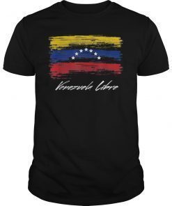 Venezuela 7 Star Flag T-Shirt Venezuela Libre