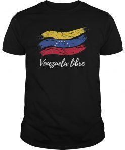 Venezuela Libre Seven Stars Flag Shirt