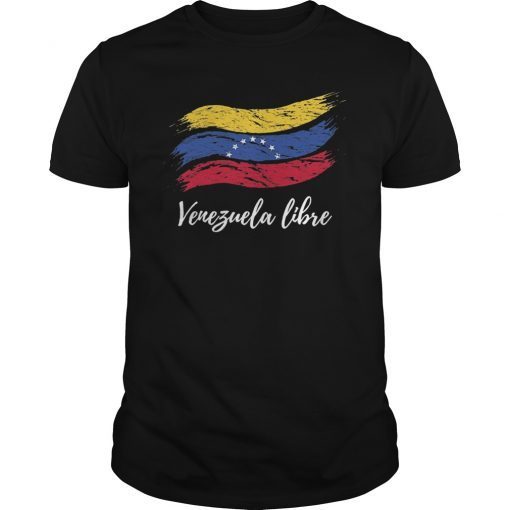 Venezuela Libre Seven Stars Flag Shirt