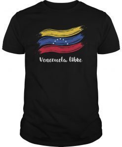 Venezuela Libre Seven Stars Flag T-Shirt