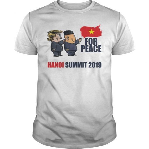 Viet Nam Summit 2019 Donald Trump Kim Jong Un Shirt
