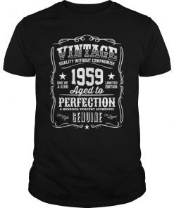 Vintage 1959 Aged to Perfection Tee Shirt