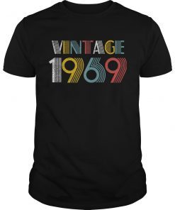Vintage 1969 50 Years Old Gifts T-Shirt