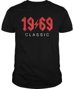 Vintage 1969 Classic Rock 50th Gift T Shirt