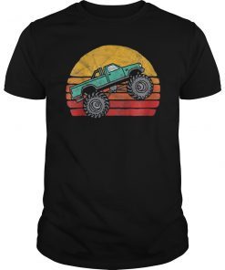 Vintage 80s Monster Truck Cool Retro Shirt