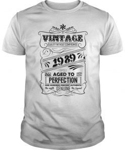 Vintage Aged To Perfection 1989 Tee