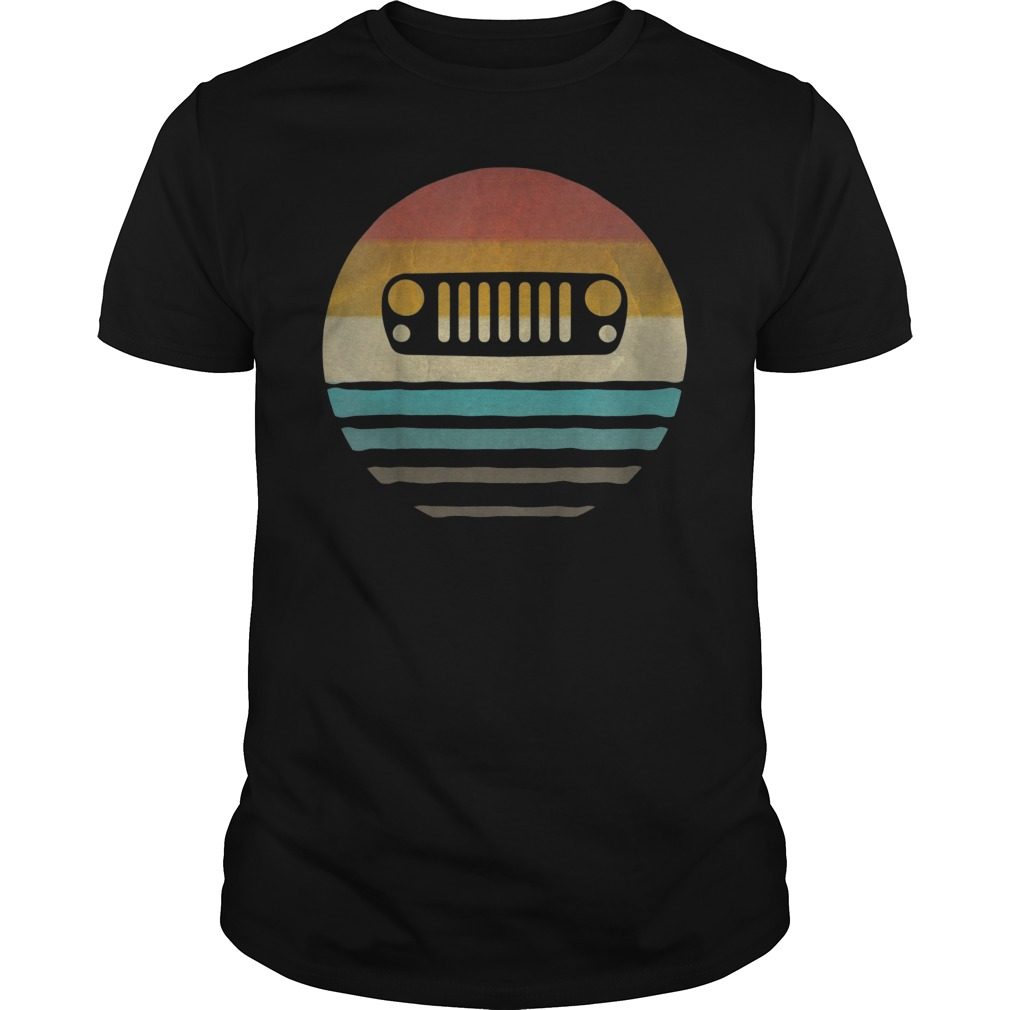 Vintage Jeeps Shirt Retro 70s Distressed Off Road