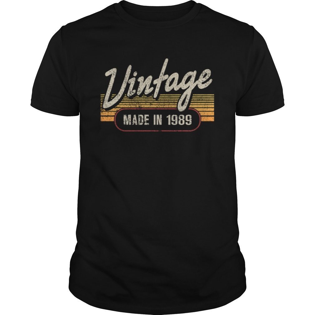 Vintage MADE IN 1989 Tee Shirt