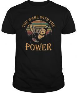 Vintage The Babe With The Power Shirt