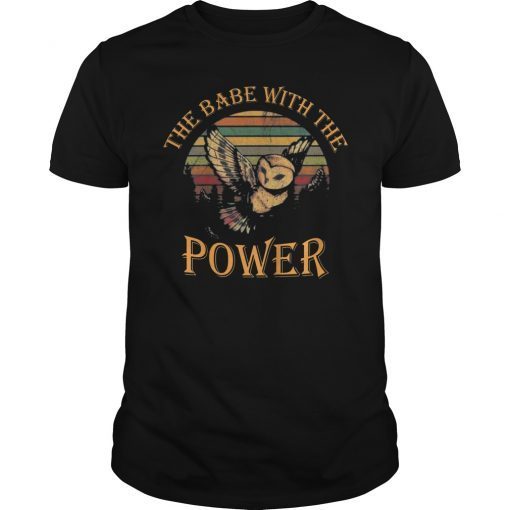 Vintage The Babe With The Power Shirt