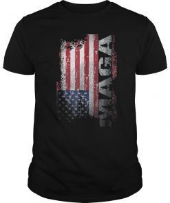 Vintage USA MAGA Flag T-Shirt