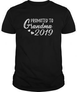 Womens Womens Promoted to Grandma Est 2019 T Shirt