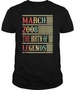 11th Gift March 2008 T Shirt- The Birth Of Legends