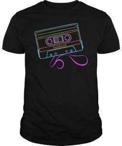 80s 90s retro cassette tape shirt