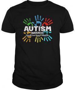 Autism Awareness Educate Love Support Advocate Hoodies Shirt