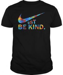 Autism Awareness Shirt Just Be Kind T-Shirt