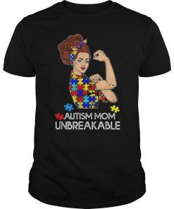 Autism Mom Unbreakable Tees Autism Awareness T-shirts Gift