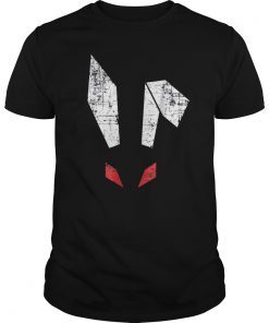 Bad Easter bunny geometric grunge look Men Woman T Shirt