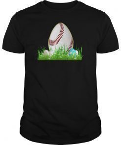 Baseball Egg Easter Cute Jesus Christian T-shirt