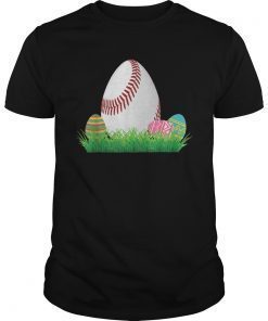 Baseball Egg Easter T-Shirt Baseball Lovers