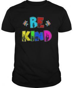 Be Kind Autism Sign Language Shirt
