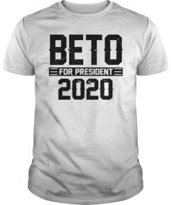 Beto For President 2020 T-Shirt ORourke America Vintage Tee