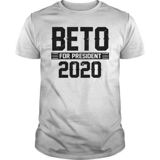 Beto For President 2020 T-Shirt ORourke America Vintage Tee