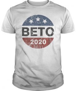 Beto O'Rourke 2020 T-Shirt Vintage Button