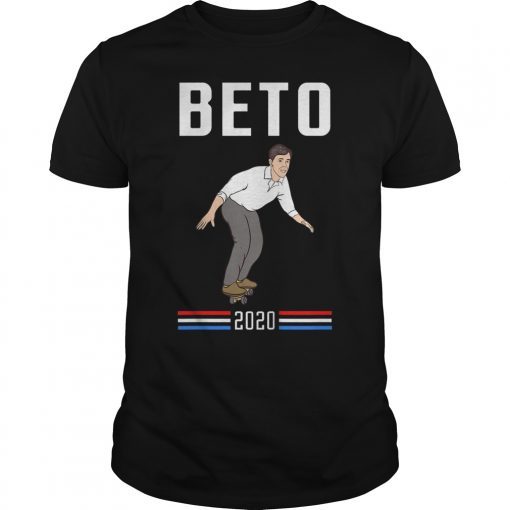 Beto O'Rourke for President Shirt Beto Skateboarding Shirt