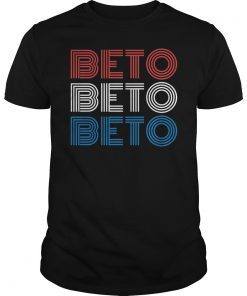 Beto Shirt Red White Blue Retro Election Shirt