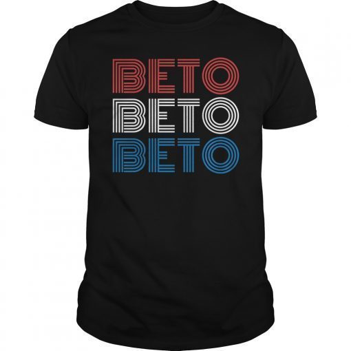 Beto Shirt Red White Blue Retro Election Shirt