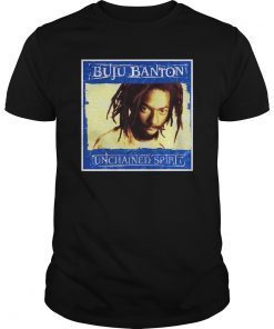 Buju Banton Unchained Spirit Reggae Rastafari Roots TShirt