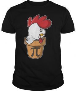 Chicken Pot Pi Day Shirt for Women, Men, & Kids