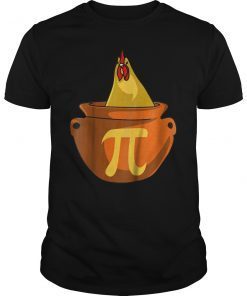 Chicken Pot Pie Funny Science Mathematics Algebra T-Shirt