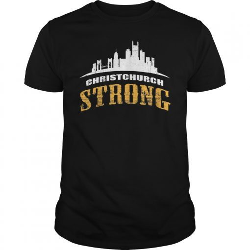 ChristChurch Strong New Zealand Strong Shirt