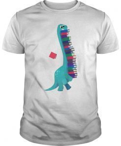 Cute Dinosaur Book Reading Shirt