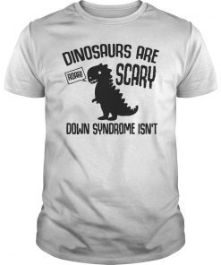 Cute Dinosaur World Down Syndrome Day Tee Shirt