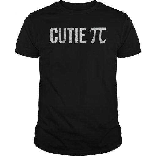 Cutie Pi Funny Pi Day Tee Shirt